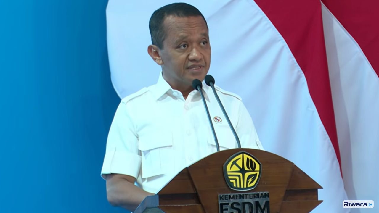 Menteri Energi dan Sumber Daya Mineral ESDM Bahlil Lahadalia